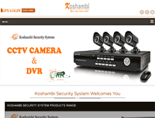 Tablet Screenshot of koshambisecuritysystem.com